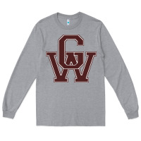 Heather Grey george washington high school Long Sleeve Tee - linhVisuals