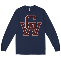 Navy george washington high school Long Sleeve Tee - linhVisuals