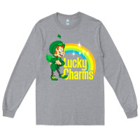 Heather Grey lucky charms Long Sleeve Tee - linhVisuals