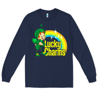 Navy lucky charms Long Sleeve Tee - linhVisuals