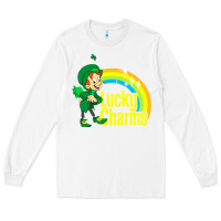 White lucky charms Long Sleeve Tee - linhVisuals