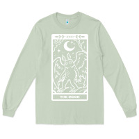 Matcha mothman   the moon Long Sleeve Tee - linhVisuals