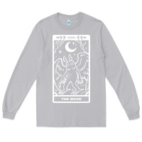 Moon Dust mothman   the moon Long Sleeve Tee - linhVisuals