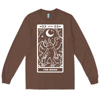 Chestnut mothman   the moon Long Sleeve Tee - linhVisuals