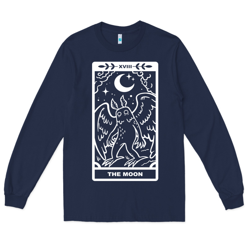 Mothman   The Moon Long Sleeve Tee by linhVisuals | Teevron