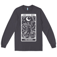 Smoke mothman   the moon Long Sleeve Tee - linhVisuals