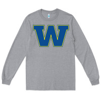 Heather Grey wooster high school Long Sleeve Tee - linhVisuals