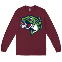 Burgundy gwinnett stripers Long Sleeve Tee - linhVisuals