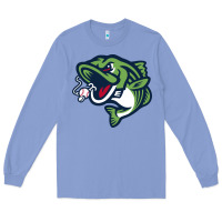 Colony Blue gwinnett stripers Long Sleeve Tee - linhVisuals