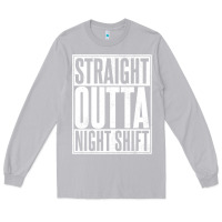 Moon Dust straight outta night shift Long Sleeve Tee - linhVisuals