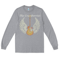 Heather Grey Cranberries Dolores O'Riordan Long Sleeve Tee - linhVisuals