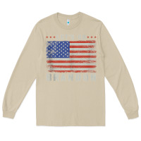 Mushroom let’s go brandon funny vintage american flag tank top Long Sleeve Tee - linhVisuals