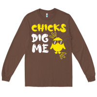 Chestnut chicks dig me Long Sleeve Tee - linhVisuals