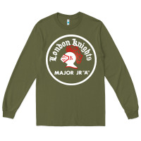 Army Green chl retro ohl knights Long Sleeve Tee - linhVisuals