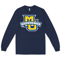 Navy marquett Long Sleeve Tee - linhVisuals