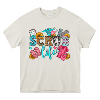 Cream scrub life olivia Heavy Core Tee - OliviaCreatesArt