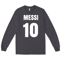 Smoke messi 10 Long Sleeve Tee - linhVisuals