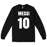 Messi 10 Long Sleeve Tee | Teevron