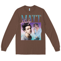 Chestnut matt healy homage Long Sleeve Tee - linhVisuals