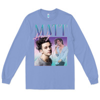 Colony Blue matt healy homage Long Sleeve Tee - linhVisuals