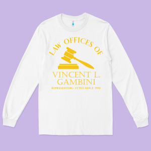 Vincent Gambini Law Offices Long Sleeve Tee Designed By Linhvisuals