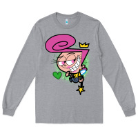 Heather Grey wanda Long Sleeve Tee - linhVisuals