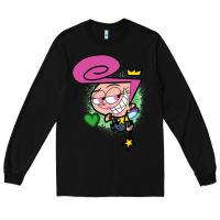 Black wanda Long Sleeve Tee - linhVisuals