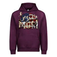 Mauve Wine soccer mom Urban Hoodie - Jasminsmagicworld