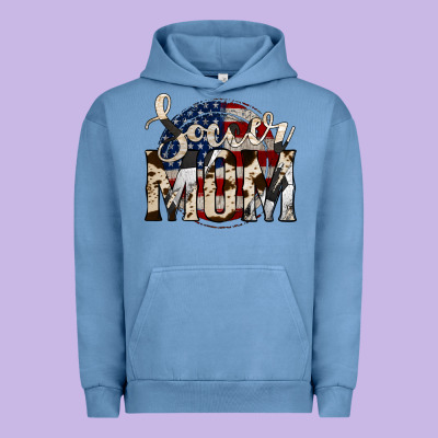 Soccer Mom Urban Hoodie Designed By Jasminsmagicworld