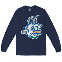 Navy hartford-yard-goats Long Sleeve Tee - linhVisuals