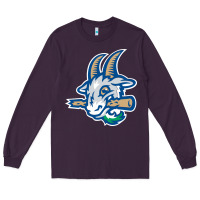 Plum hartford-yard-goats Long Sleeve Tee - linhVisuals