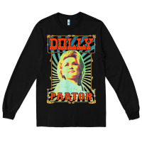 Black #parton vintage Long Sleeve Tee - linhVisuals