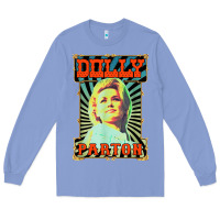 Colony Blue #parton vintage Long Sleeve Tee - linhVisuals