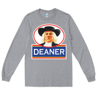 Heather Grey deaner oats Long Sleeve Tee - linhVisuals