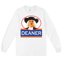 White deaner oats Long Sleeve Tee - linhVisuals