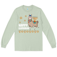 Matcha happy llamakah llama withorah jewish Long Sleeve Tee - linhVisuals