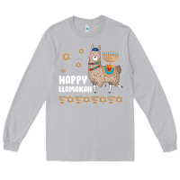 Moon Dust happy llamakah llama withorah jewish Long Sleeve Tee - linhVisuals
