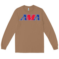 Toasted Coconut american motorcyclist association (AMA) Long Sleeve Tee - linhVisuals