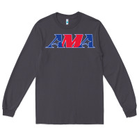 Smoke american motorcyclist association (AMA) Long Sleeve Tee - linhVisuals