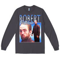 Smoke #robert pattinson Long Sleeve Tee - linhVisuals