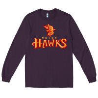 Plum the-boise-hawks-fan Long Sleeve Tee - linhVisuals
