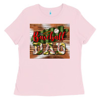 Baseball Dad Tumbler Ladies Tee | Teevron