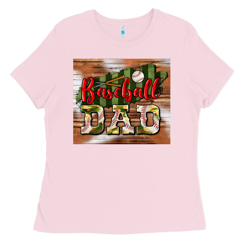 Baseball Dad Tumbler Ladies Tee by BundleAndBundleShop | Teevron