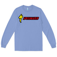 Colony Blue Specialized Bikes Bicycle Long Sleeve Tee - linhVisuals