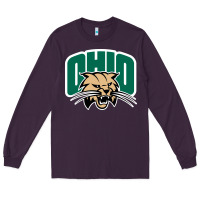 Plum ohio bobc Long Sleeve Tee - linhVisuals