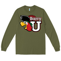 Army Green barry Long Sleeve Tee - linhVisuals