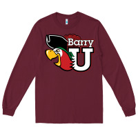 Burgundy barry Long Sleeve Tee - linhVisuals