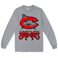 Heather Grey the-carolina-mudcats-merch Long Sleeve Tee - linhVisuals