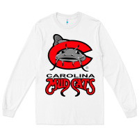 White the-carolina-mudcats-merch Long Sleeve Tee - linhVisuals