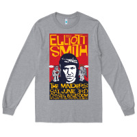 Heather Grey Elliott Smith Long Sleeve Tee - linhVisuals